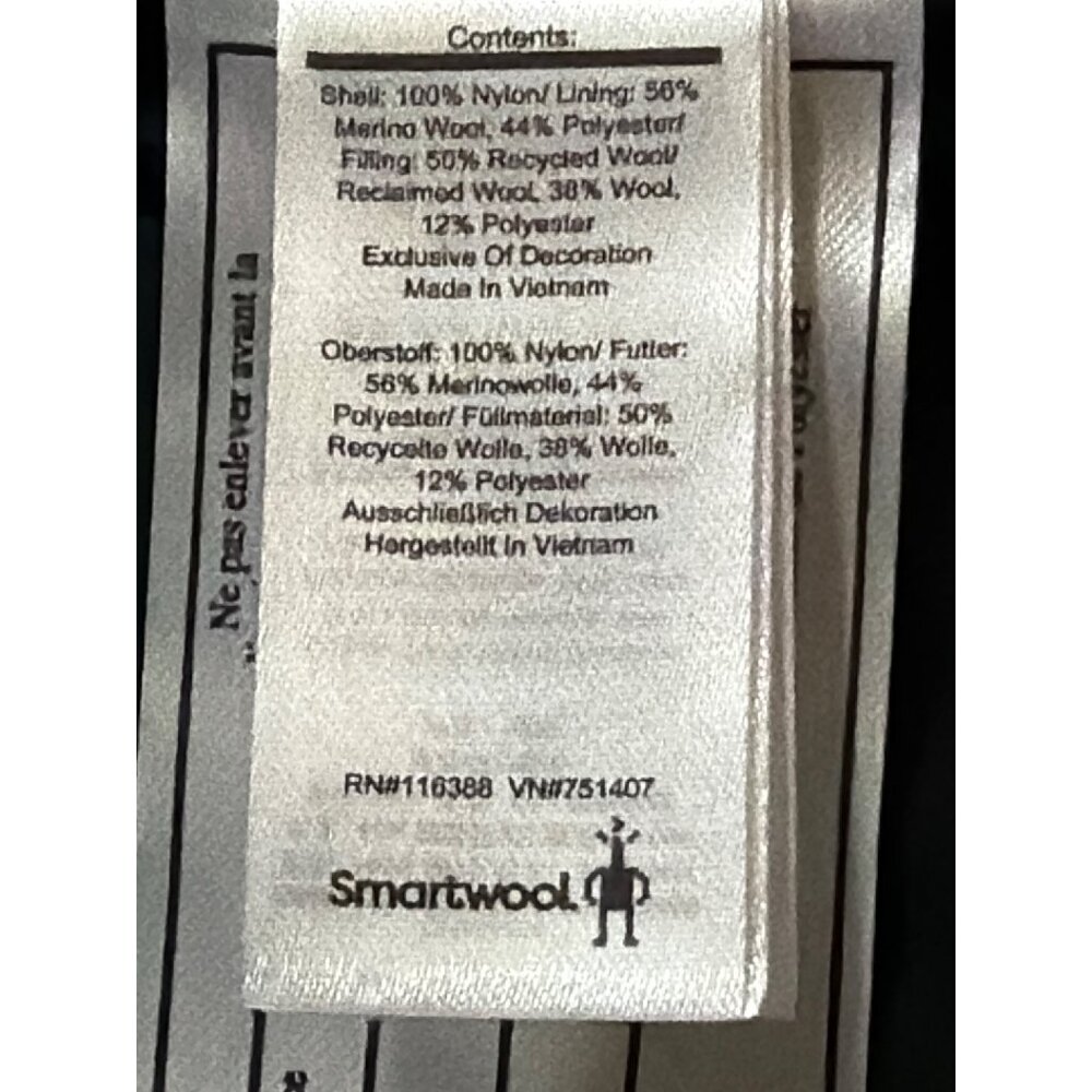 NWT Smartwool Smartloft Quilted Puffer Full Zip Mini Skirt Black Small MSRP$120 - Picture 17 of 17